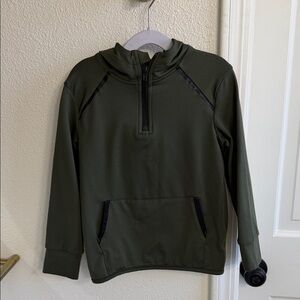 Runway The Long Sleeve Quarter Zip Scuba Hoodie - Kids XS